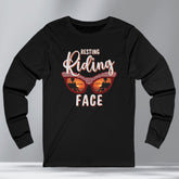 Sarcastic Motorcycle Long Sleeve Crew Neck TShirt